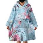 Galah Birds Australia Baby Blue & Pink Wearable Blanket Hoodie - Aussie Hoodie