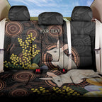 Australia Easter Indigenous Personalized Back Car Seat Cover Cute Easter Bilby