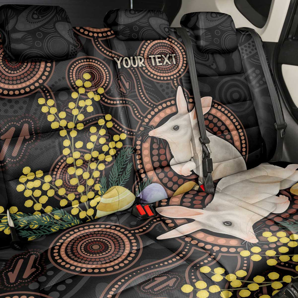Australia Easter Indigenous Personalized Back Car Seat Cover Cute Easter Bilby