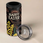 Australia Easter Indigenous Personalized 4 in 1 Can Cooler Tumbler Cute Easter Bilby