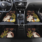 Australia Easter Indigenous Personalized Car Mats Cute Easter Bilby