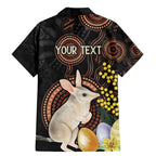 Australia Easter Indigenous Personalized Family Matching Mermaid Dress and Hawaiian Shirt Cute Easter Bilby