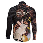 Australia Easter Indigenous Personalized Family Matching Mermaid Dress and Hawaiian Shirt Cute Easter Bilby