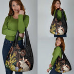 Australia Easter Indigenous Personalized Grocery Bag Cute Easter Bilby