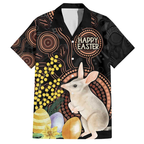 Australia Easter Indigenous Personalized Hawaiian Shirt Cute Easter Bilby