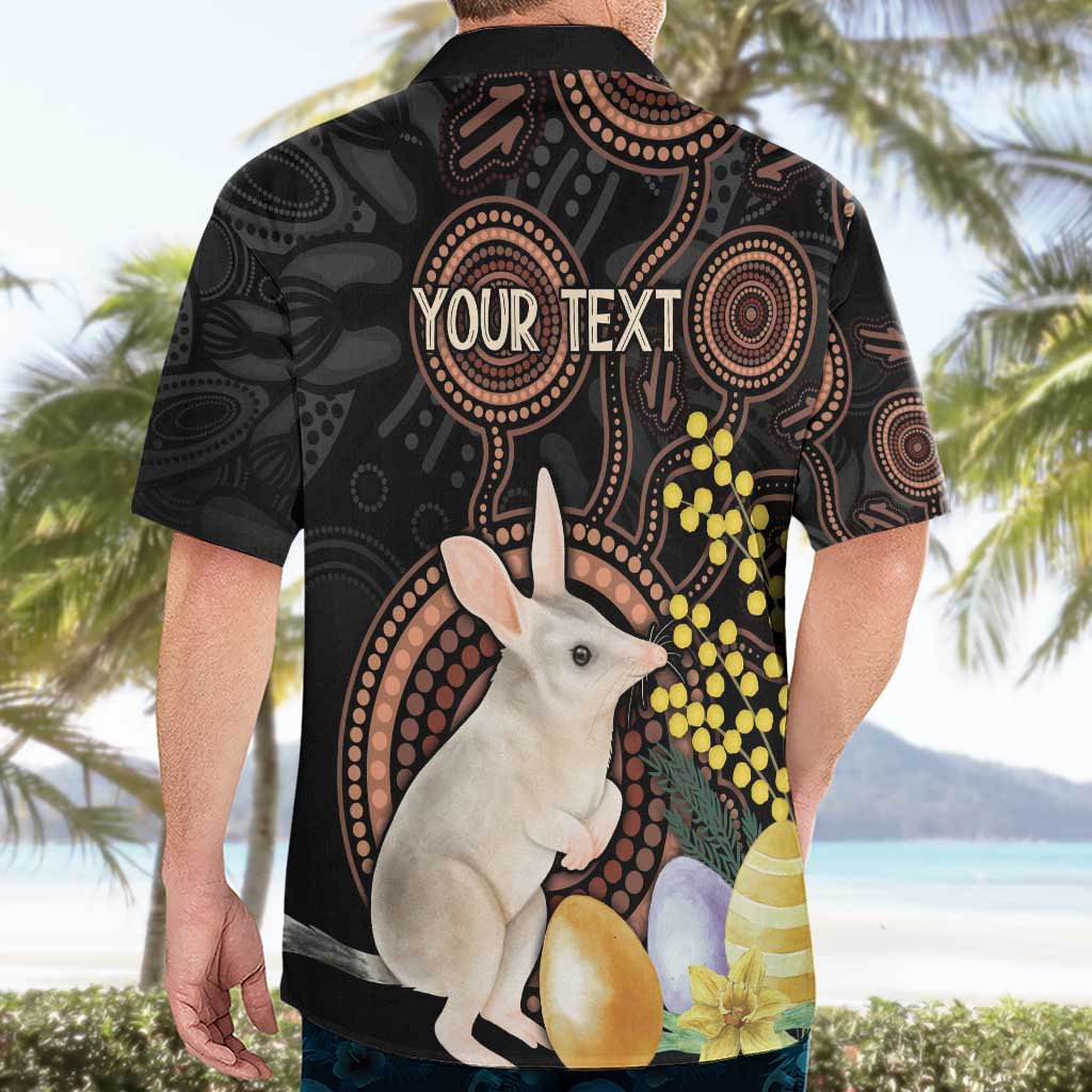 Australia Easter Indigenous Personalized Hawaiian Shirt Cute Easter Bilby