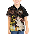 Australia Easter Indigenous Personalized Hawaiian Shirt Cute Easter Bilby