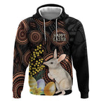 Australia Easter Indigenous Personalized Hoodie Cute Easter Bilby