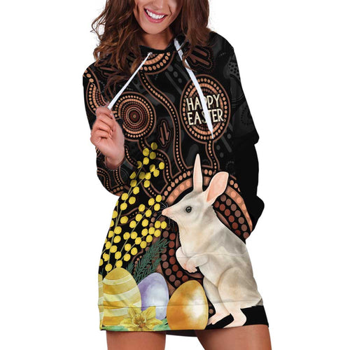 Australia Easter Indigenous Personalized Hoodie Dress Cute Easter Bilby