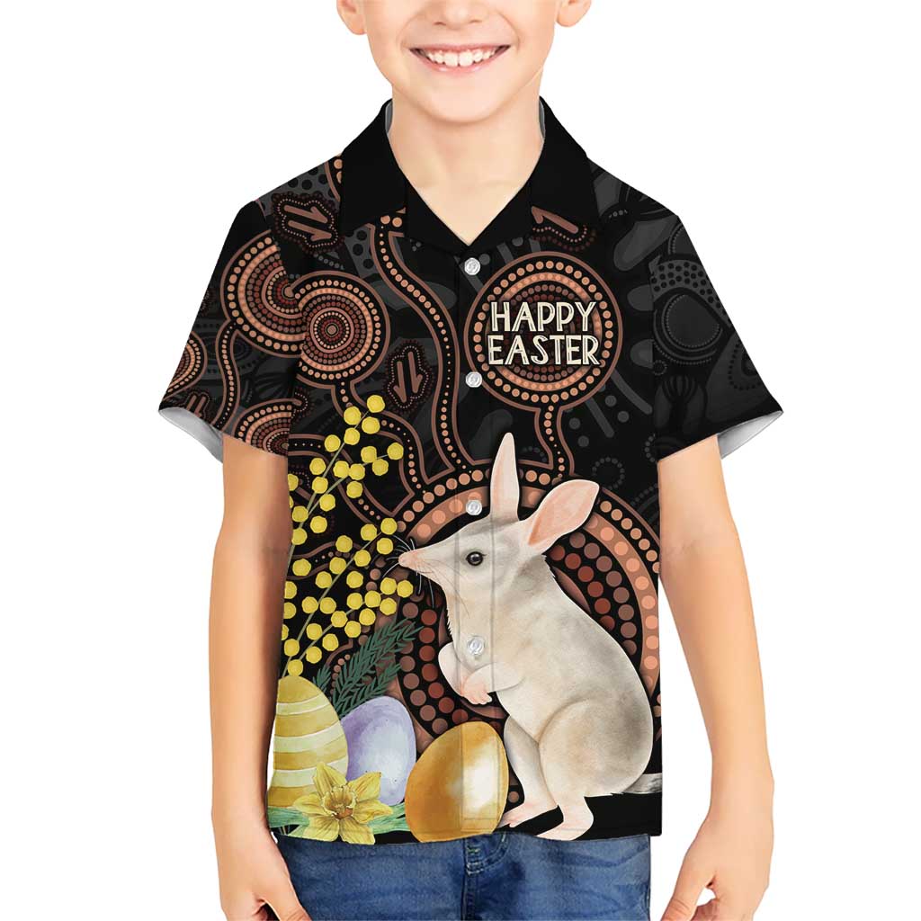 Australia Easter Indigenous Personalized Kid Hawaiian Shirt Cute Easter Bilby