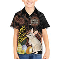 Australia Easter Indigenous Personalized Kid Hawaiian Shirt Cute Easter Bilby