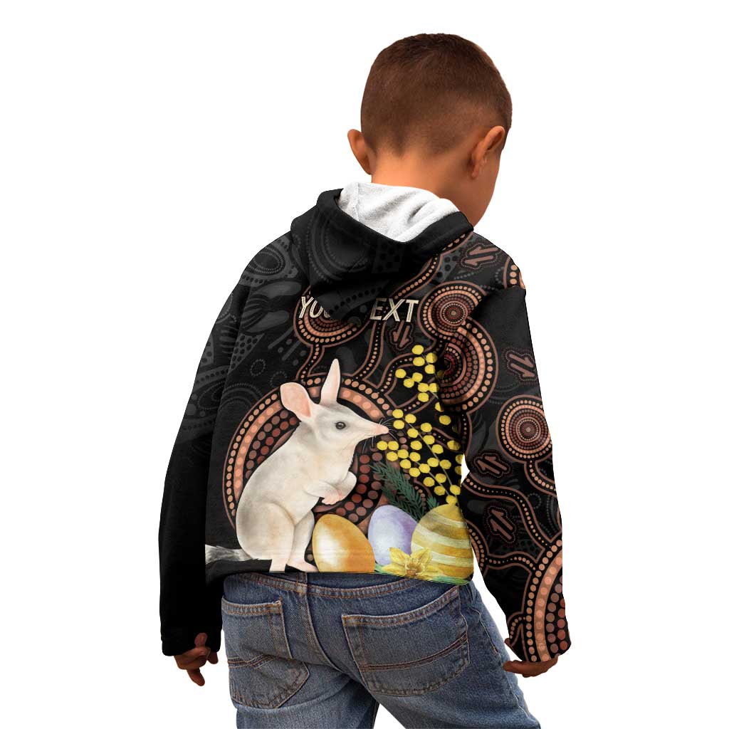 Australia Easter Indigenous Personalized Kid Hoodie Cute Easter Bilby