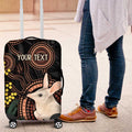 Australia Easter Indigenous Personalized Luggage Cover Cute Easter Bilby