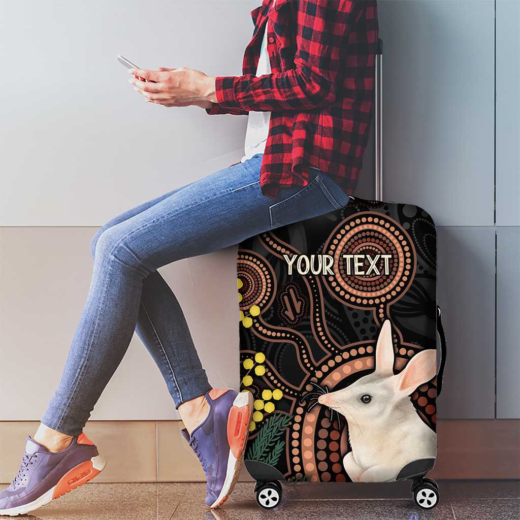 Australia Easter Indigenous Personalized Luggage Cover Cute Easter Bilby