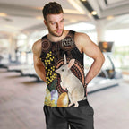 Australia Easter Indigenous Personalized Men Tank Top Cute Easter Bilby
