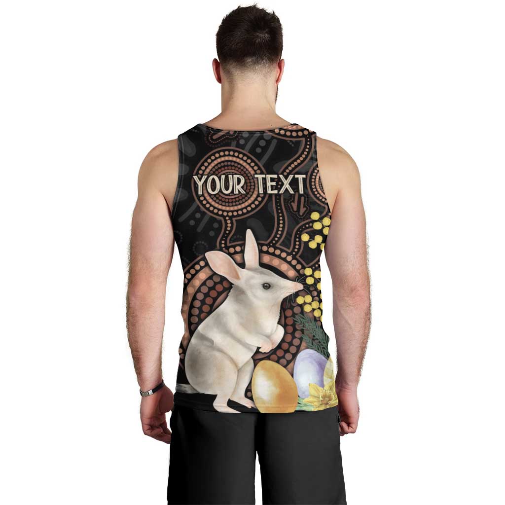 Australia Easter Indigenous Personalized Men Tank Top Cute Easter Bilby