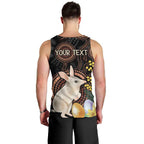 Australia Easter Indigenous Personalized Men Tank Top Cute Easter Bilby