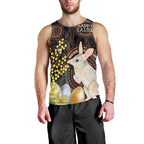 Australia Easter Indigenous Personalized Men Tank Top Cute Easter Bilby