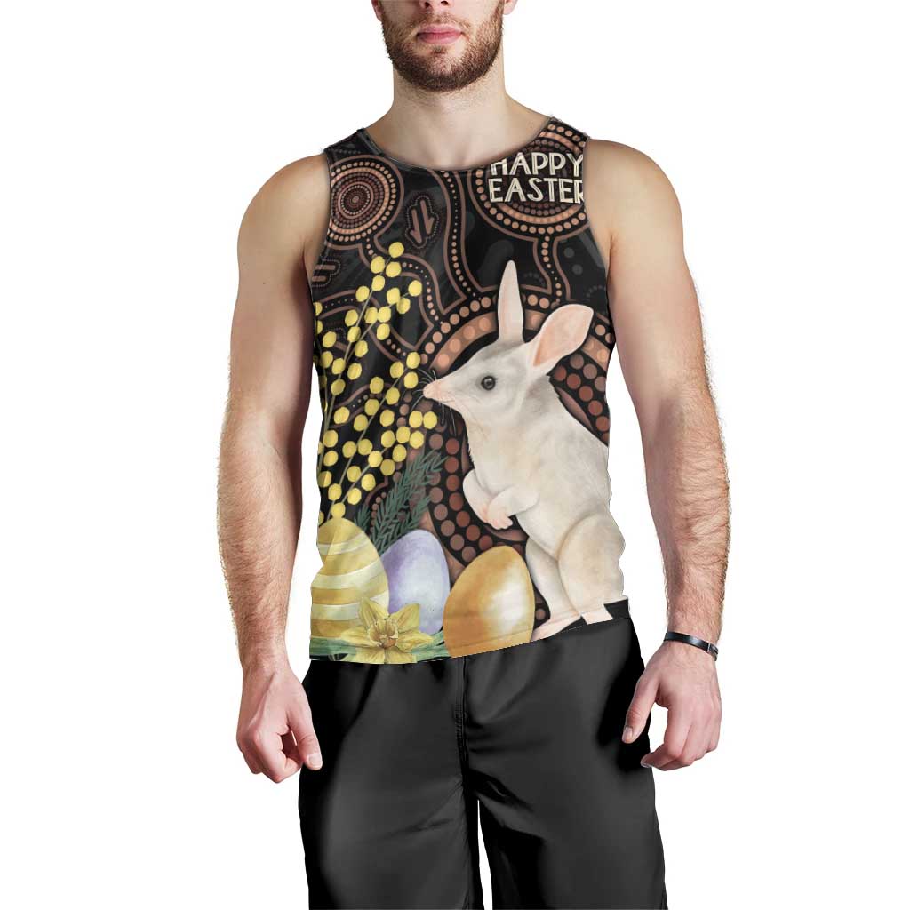 Australia Easter Indigenous Personalized Men Tank Top Cute Easter Bilby