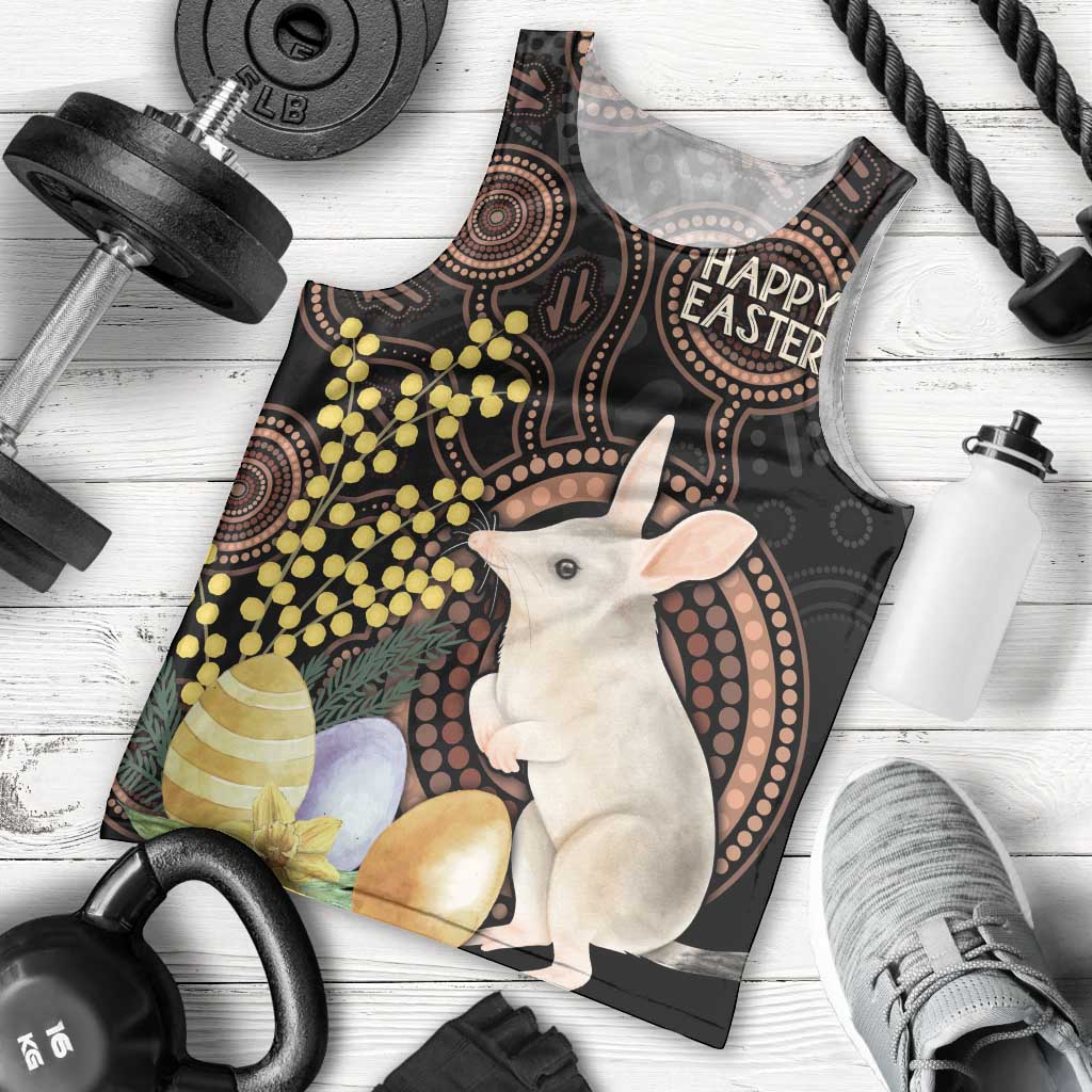 Australia Easter Indigenous Personalized Men Tank Top Cute Easter Bilby