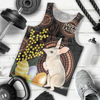 Australia Easter Indigenous Personalized Men Tank Top Cute Easter Bilby