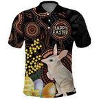 Australia Easter Indigenous Personalized Polo Shirt Cute Easter Bilby