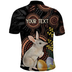 Australia Easter Indigenous Personalized Polo Shirt Cute Easter Bilby