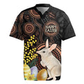 Australia Easter Indigenous Personalized Rugby Jersey Cute Easter Bilby