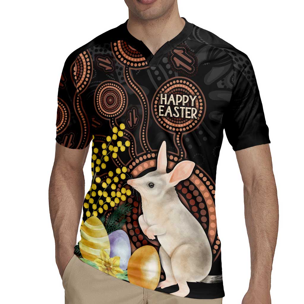 Australia Easter Indigenous Personalized Rugby Jersey Cute Easter Bilby