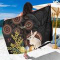 Australia Easter Indigenous Personalized Sarong Cute Easter Bilby