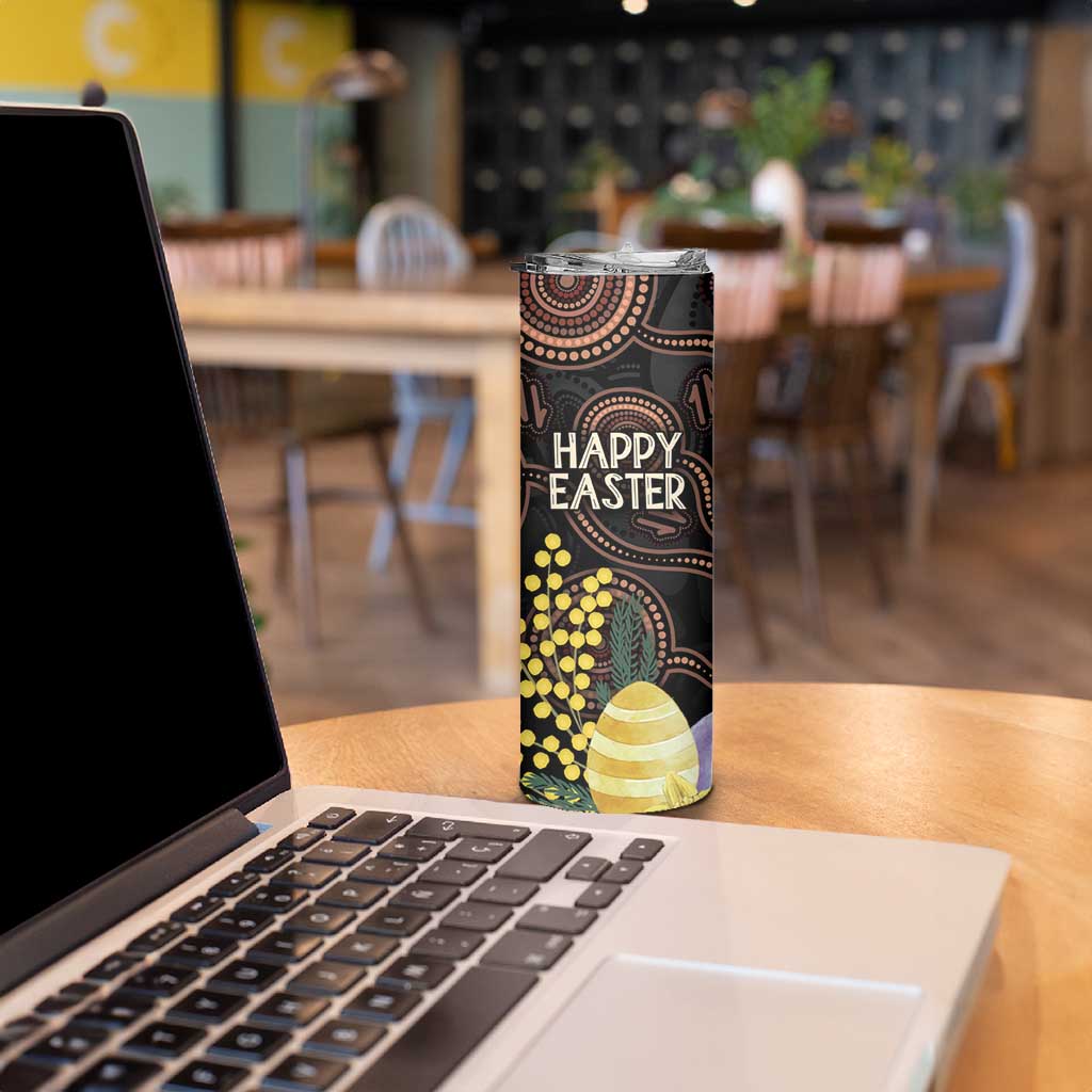 Australia Easter Indigenous Personalized Skinny Tumbler Cute Easter Bilby