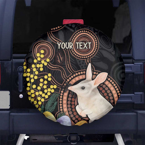 Australia Easter Indigenous Personalized Spare Tire Cover Cute Easter Bilby