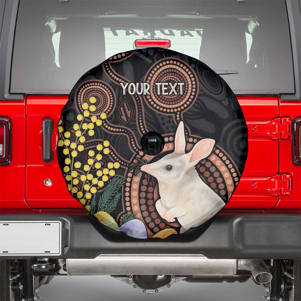 Australia Easter Indigenous Personalized Spare Tire Cover Cute Easter Bilby