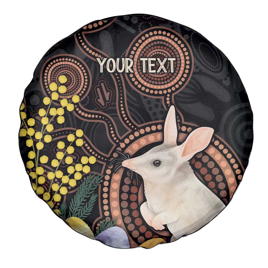 Australia Easter Indigenous Personalized Spare Tire Cover Cute Easter Bilby