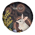 Australia Easter Indigenous Personalized Spare Tire Cover Cute Easter Bilby