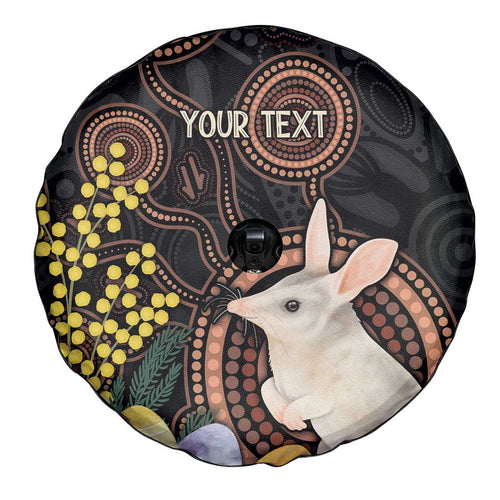 Australia Easter Indigenous Personalized Spare Tire Cover Cute Easter Bilby