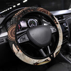 Australia Easter Indigenous Steering Wheel Cover Cute Easter Bilby