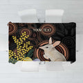Australia Easter Indigenous Personalized Tablecloth Cute Easter Bilby