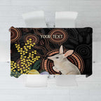 Australia Easter Indigenous Personalized Tablecloth Cute Easter Bilby