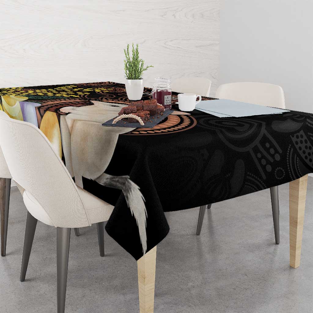 Australia Easter Indigenous Personalized Tablecloth Cute Easter Bilby