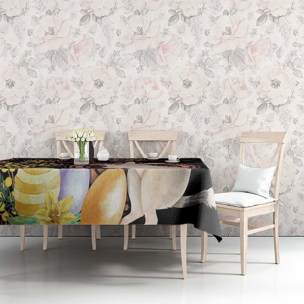 Australia Easter Indigenous Personalized Tablecloth Cute Easter Bilby