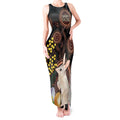 Australia Easter Indigenous Personalized Tank Maxi Dress Cute Easter Bilby
