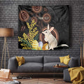 Australia Easter Indigenous Personalized Tapestry Cute Easter Bilby