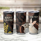 Australia Easter Indigenous Personalized Tumbler Cup Cute Easter Bilby
