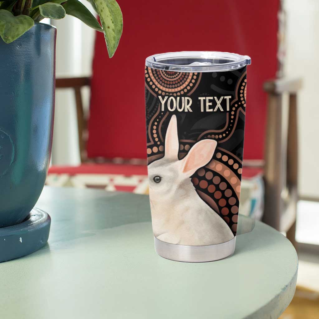 Australia Easter Indigenous Personalized Tumbler Cup Cute Easter Bilby