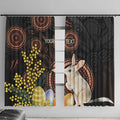 Australia Easter Indigenous Personalized Window Curtain Cute Easter Bilby