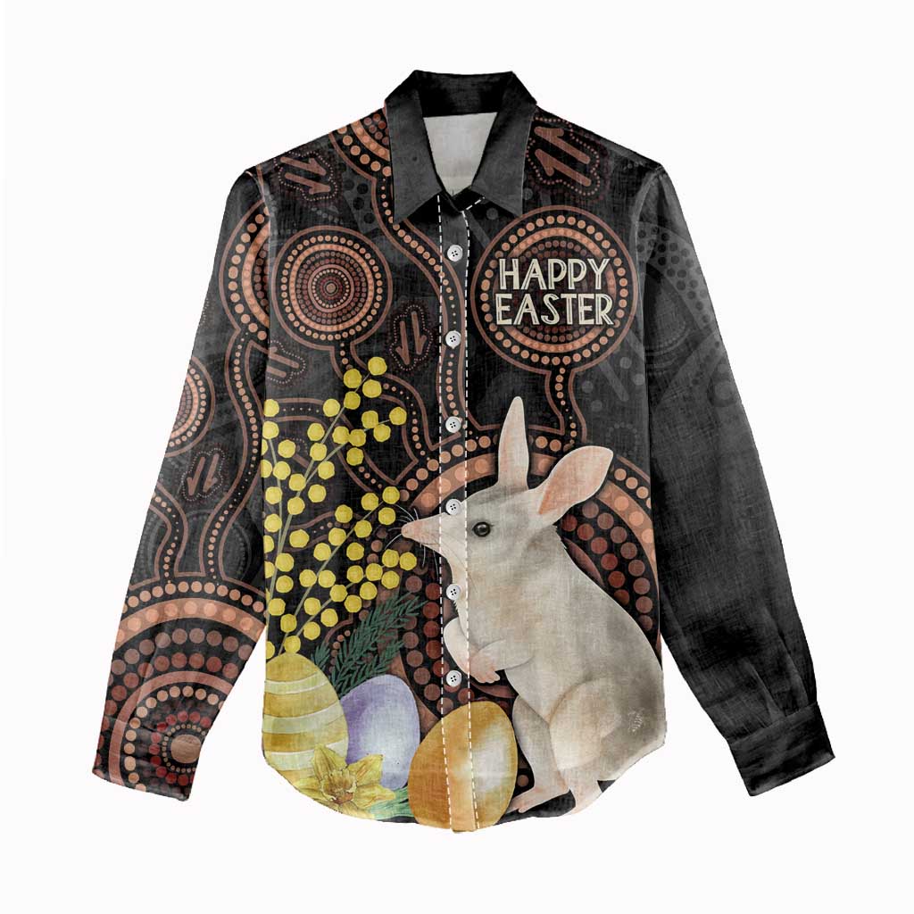 Australia Easter Indigenous Personalized Women Casual Shirt Cute Easter Bilby