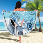 Australia Easter Indigenous Beach Blanket Bilby Happy Easter