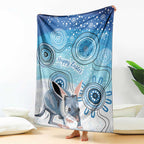 Australia Easter Indigenous Blanket Bilby Happy Easter