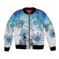 Australia Easter Indigenous Bomber Jacket Bilby Happy Easter